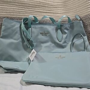 Kate Spade Mel Packable Tote and Pouch Set